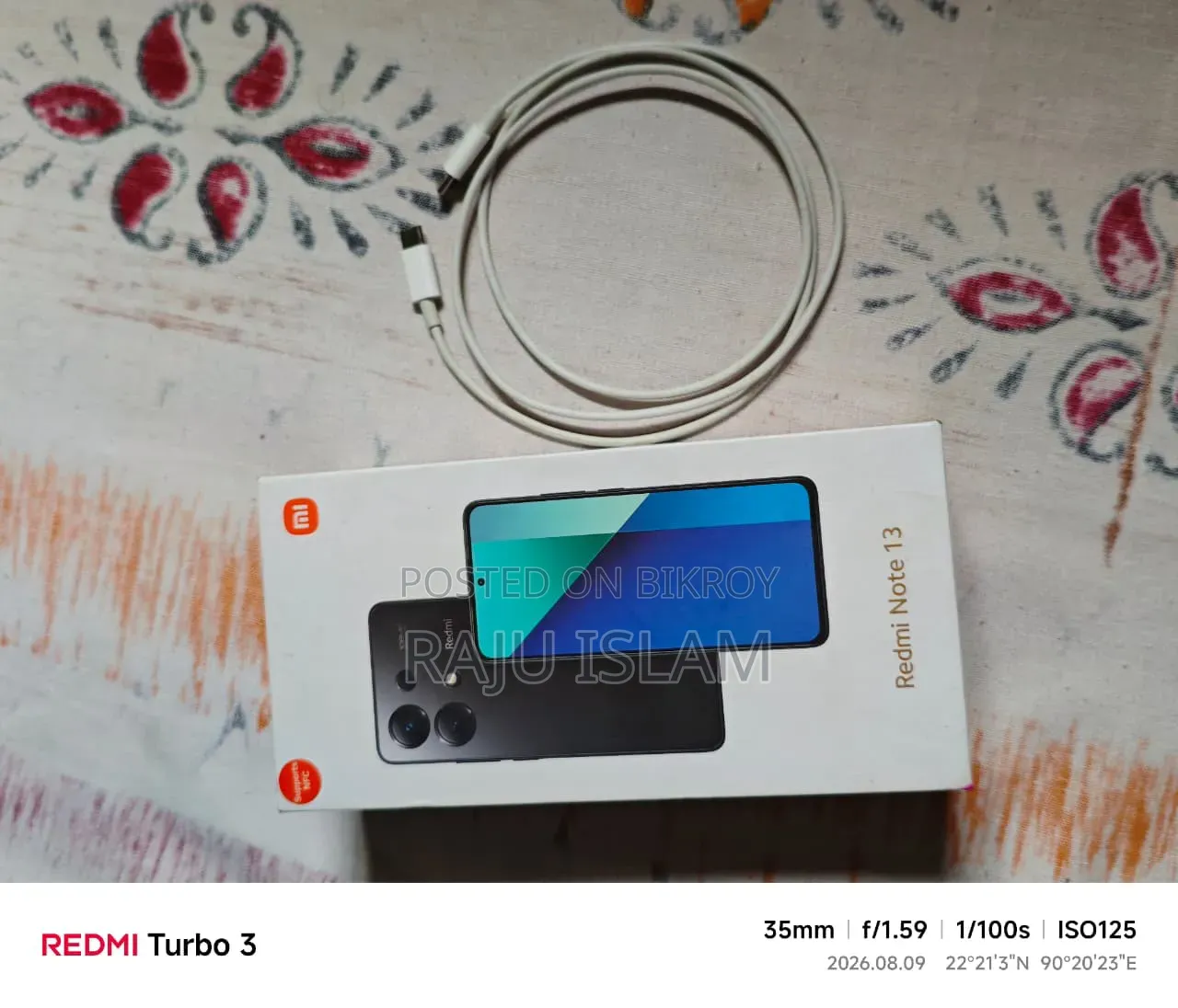 Xiaomi Redmi Note 13 256 GB Blue
