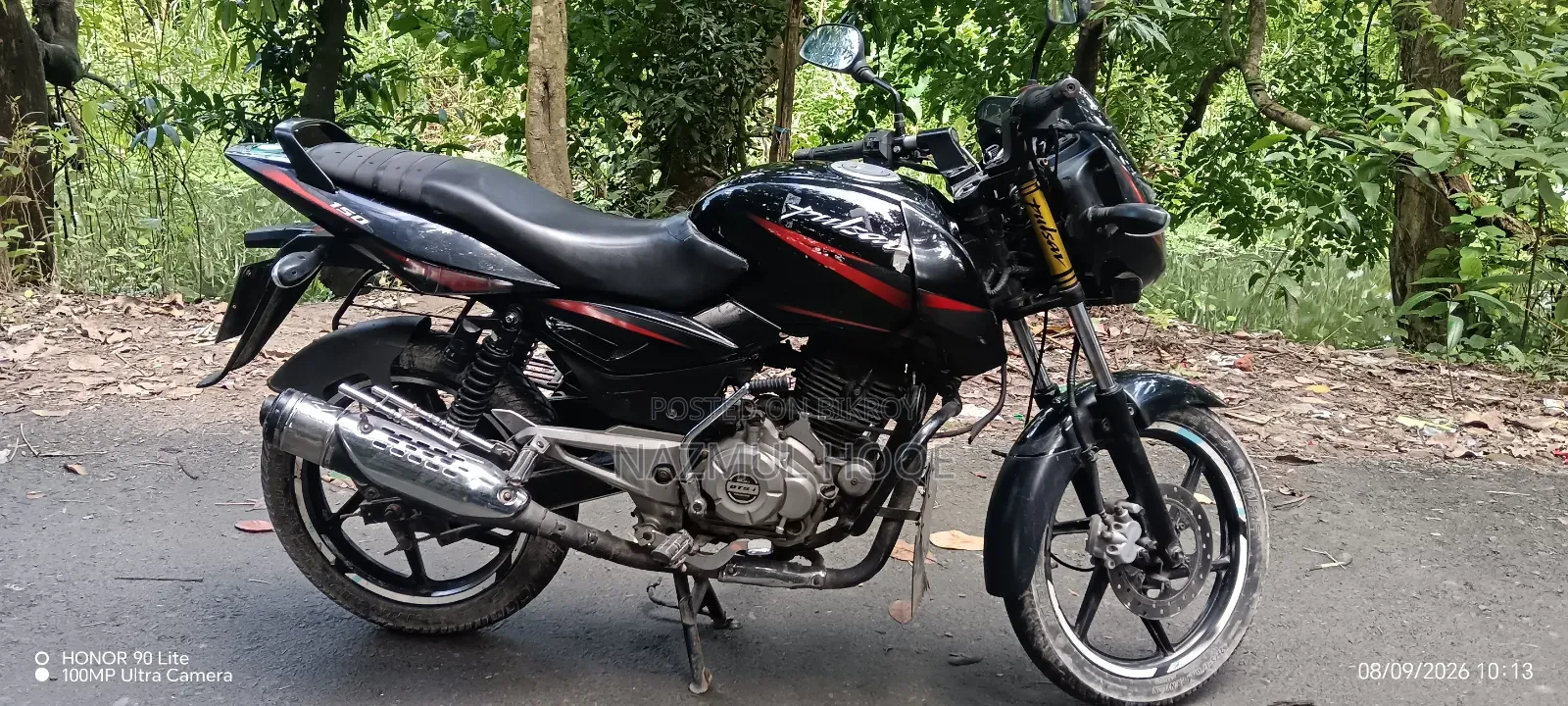 Bajaj Pulsar 150 2016 Black