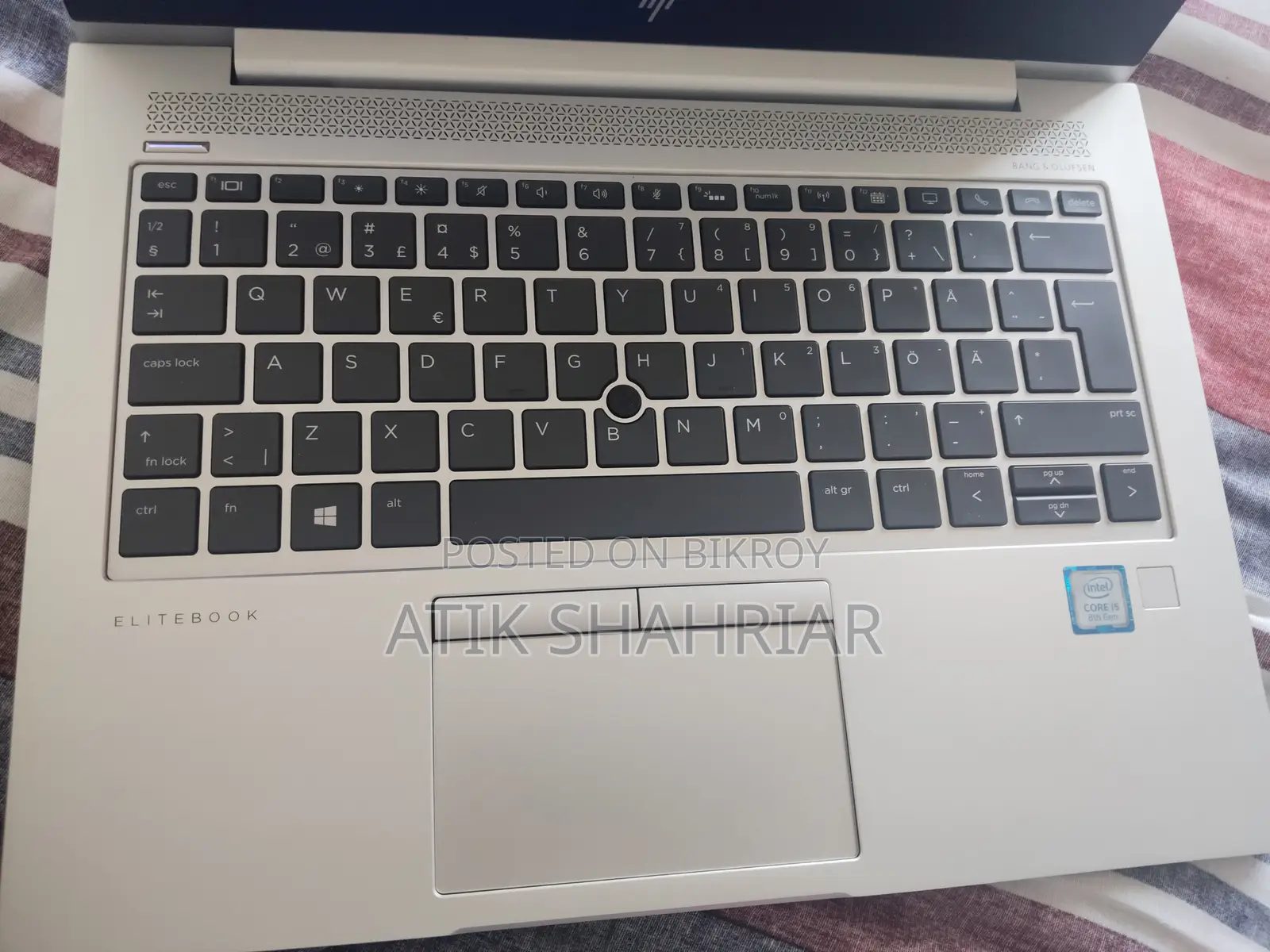 Laptop HP EliteBook 840 G6 8GB Intel Core i5 SSD 256GB