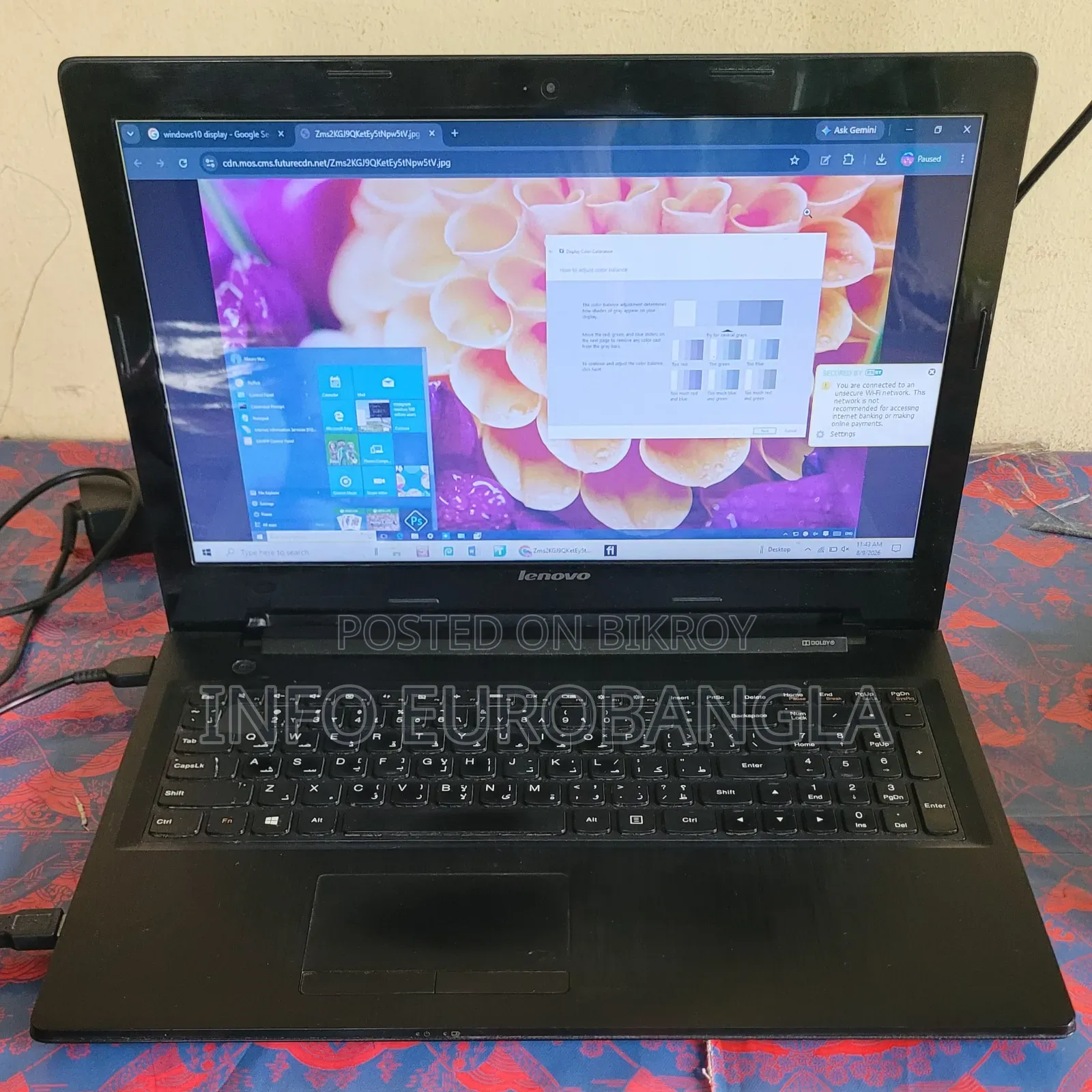 Laptop Lenovo G450 12GB Intel Core 7 HDD+SSD 750GB