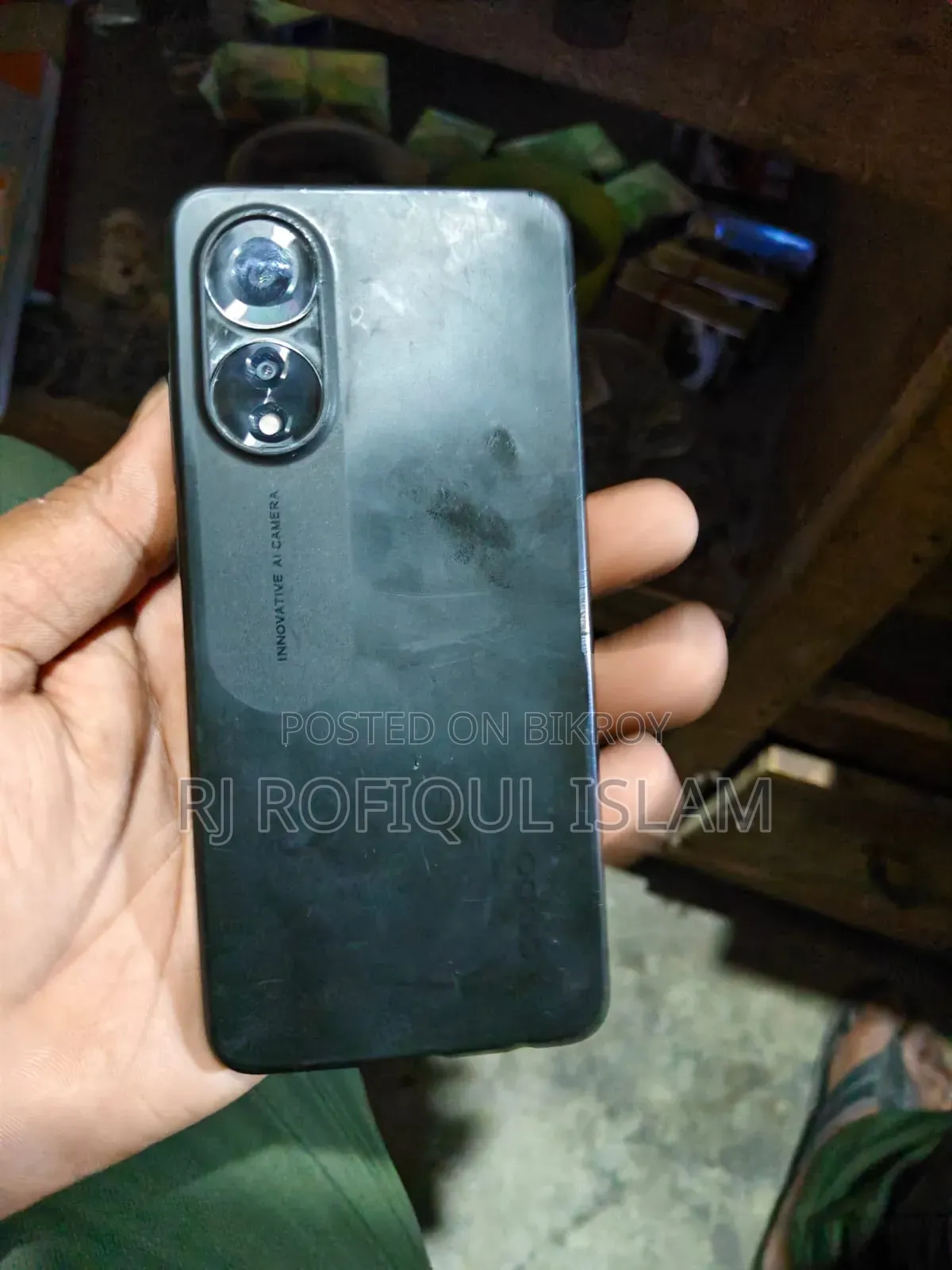 অপ্পো এ৭৮ ৫জি ২৫৬ জিবি কালো