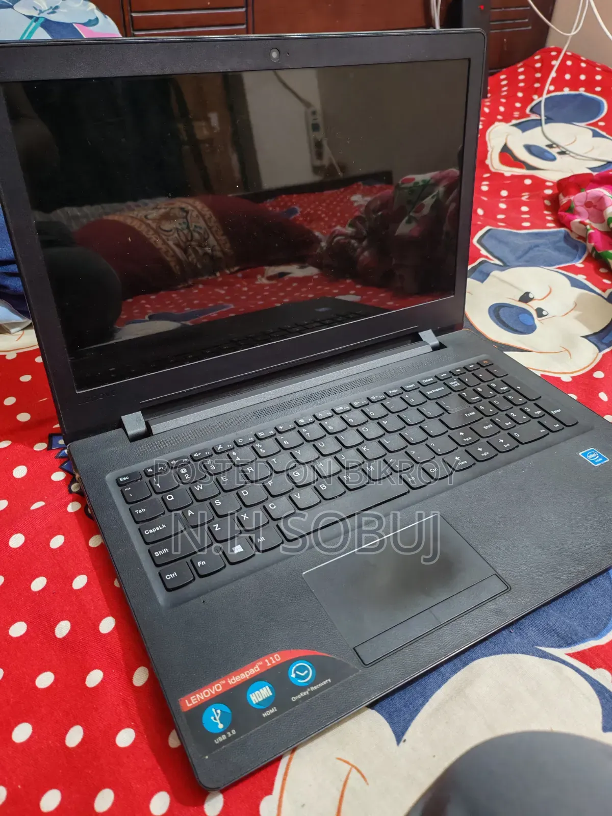 Laptop Lenovo IdeaPad 110 4GB Intel Celeron HDD 256GB
