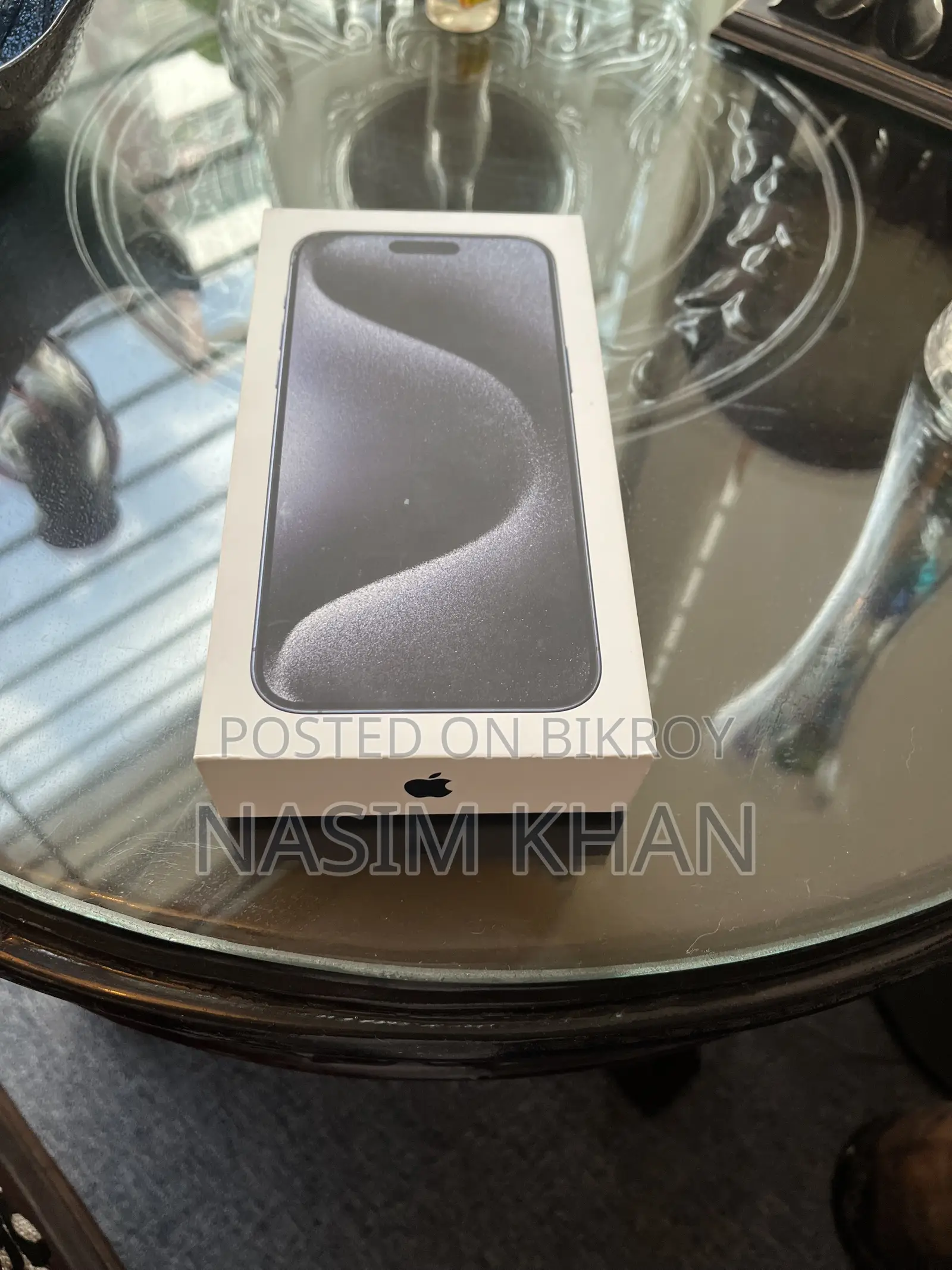 অ্যাপল আইফোন ১৫ প্রো ম্যাক্স ২৫৬ জিবি সিলভার