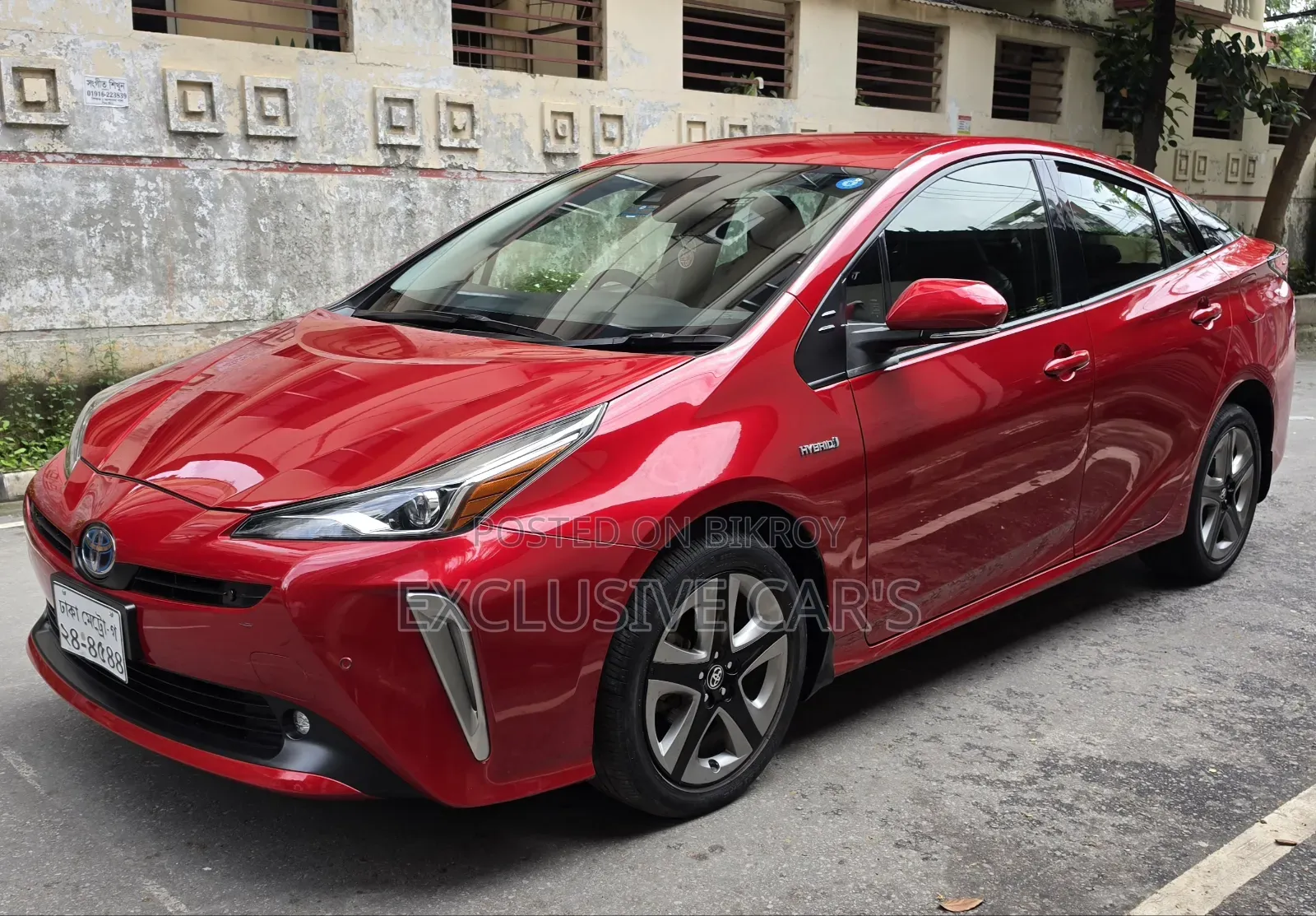 Toyota Prius 2019 Red