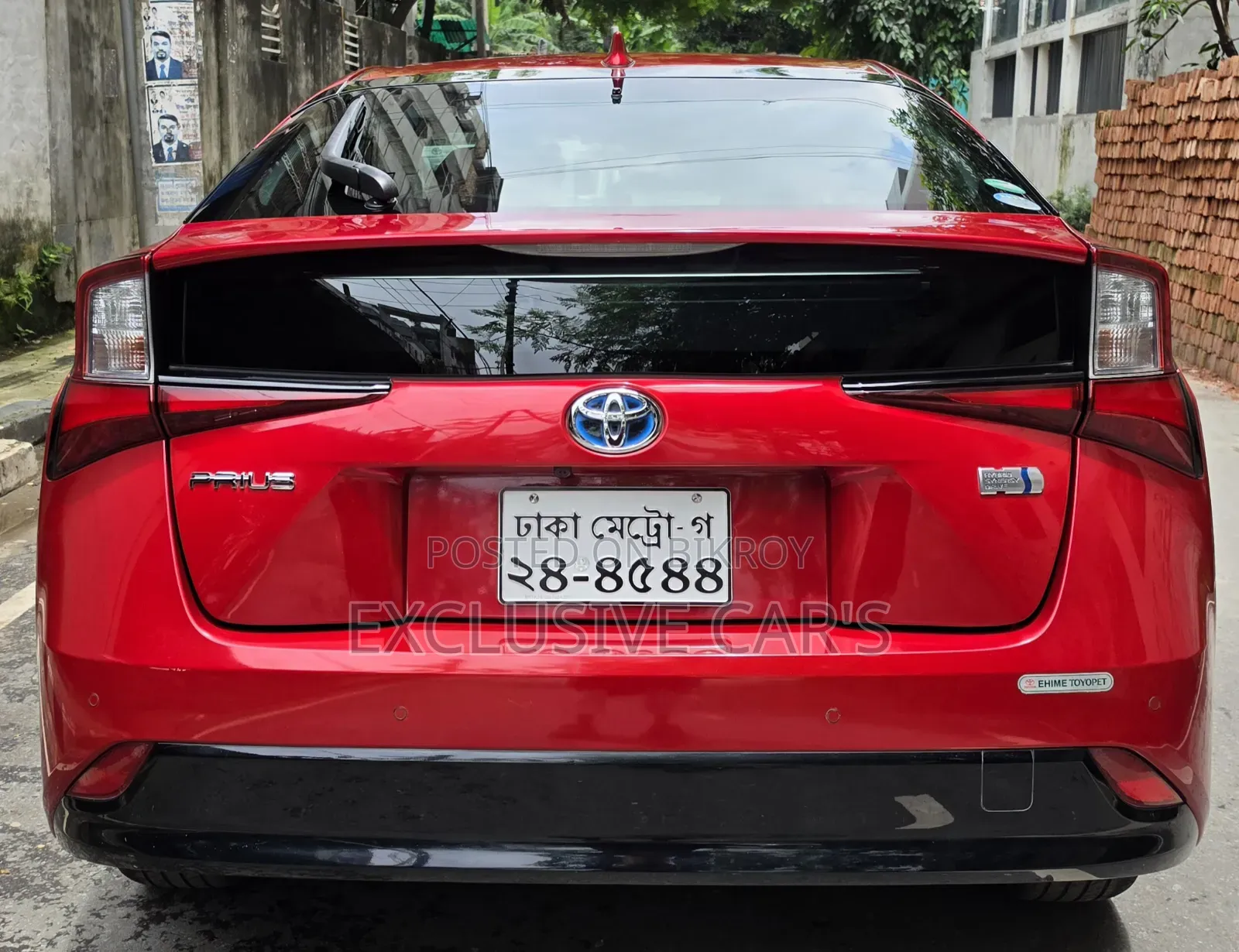 Toyota Prius 2019 Red