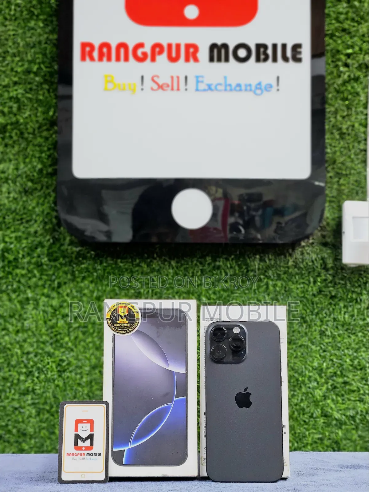 অ্যাপল আইফোন ১৬ প্রো ম্যাক্স ২৫৬ জিবি ব্ল্যাক