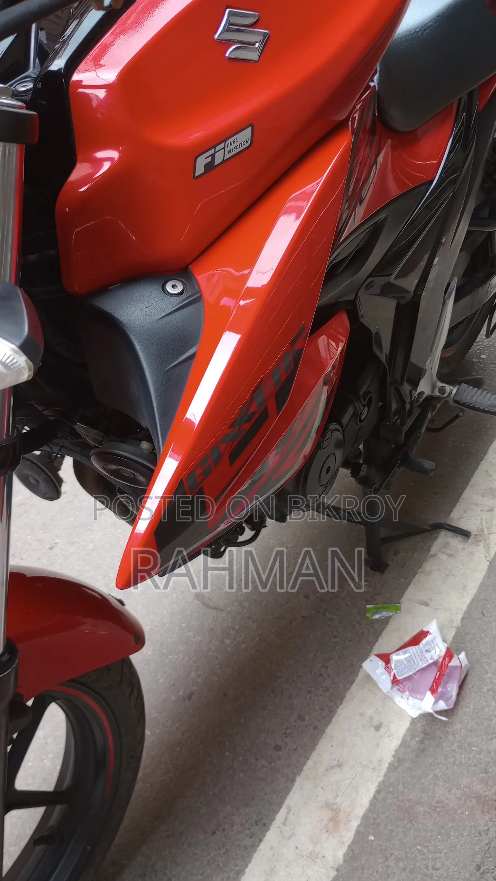 Suzuki Gixxer 2023 Red