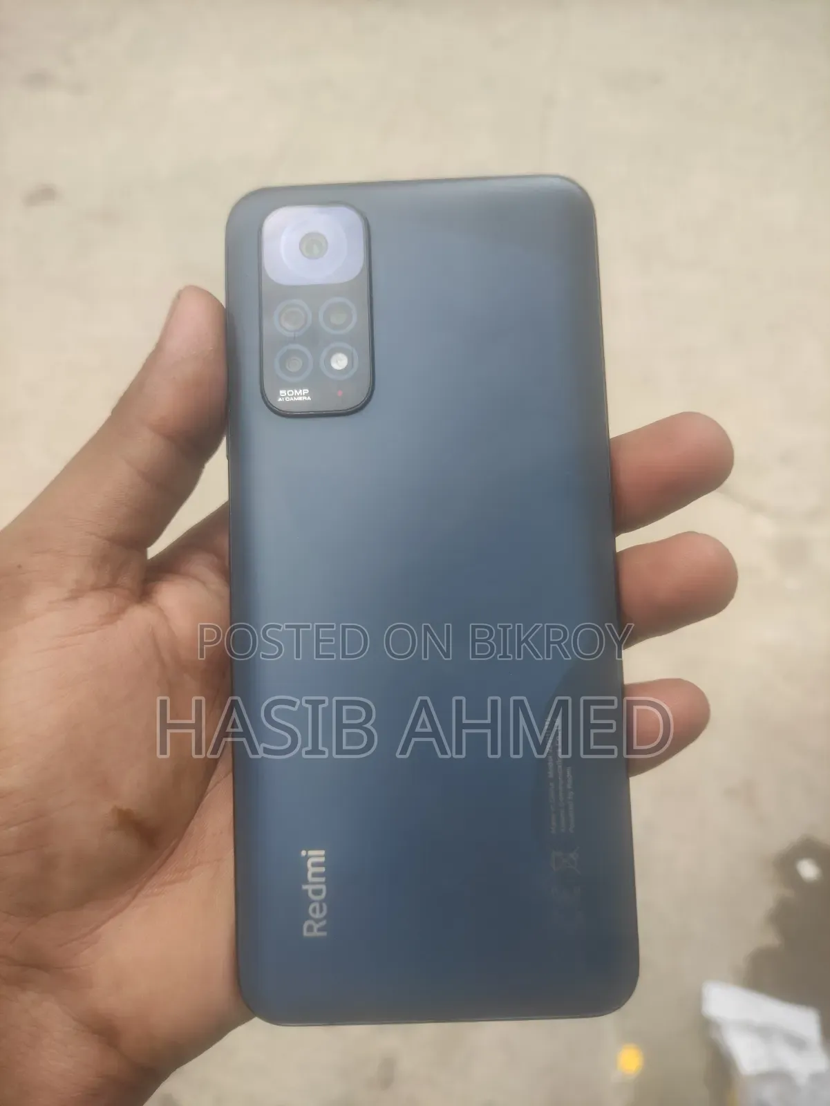 শাওমি রেডমি নোট ১১ ১২৮ জিবি ব্ল্যাক