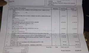 Desktop Computer Gigabyte 8GB Intel Core i5 HDD+SSD 500GB