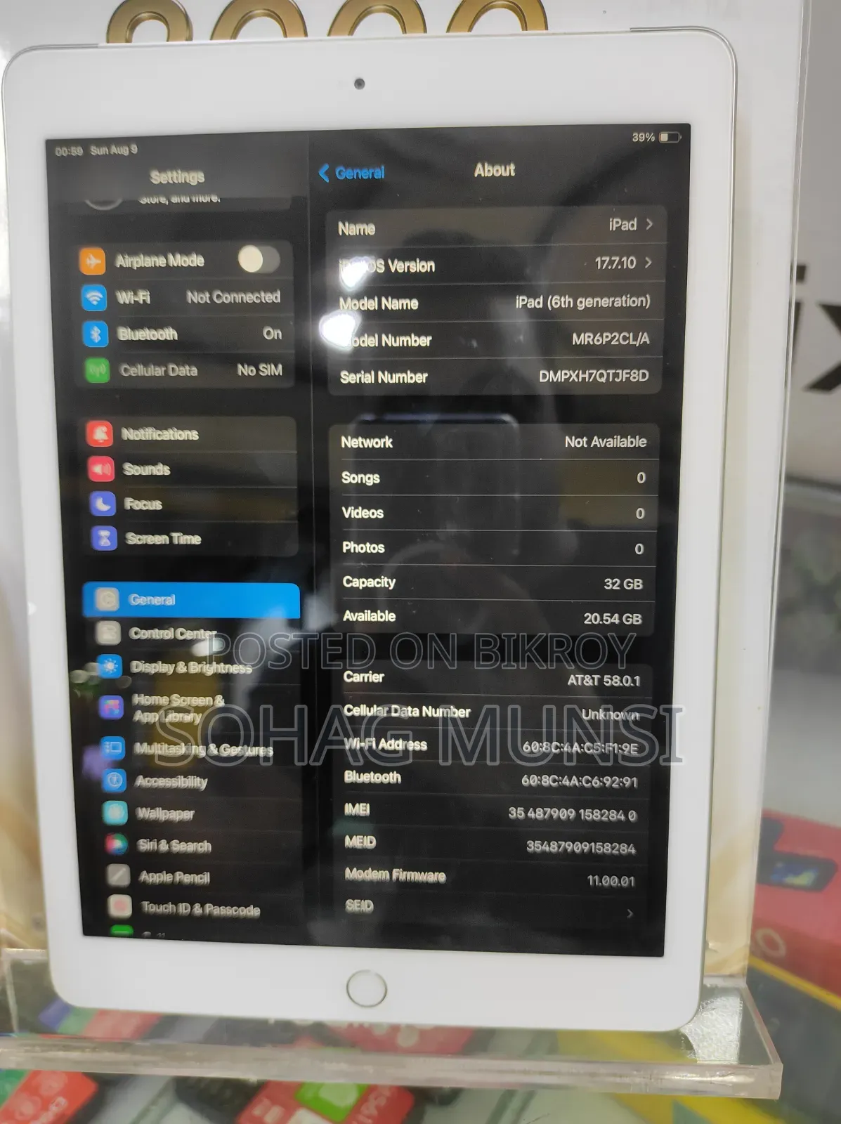 Apple iPad 9.7 32 GB Silver