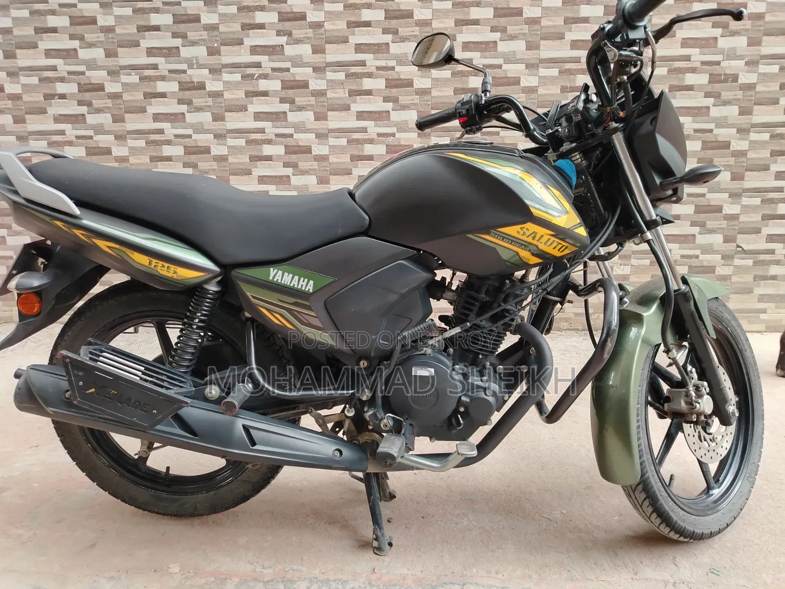 ইয়ামাহা স্যালুটো ১২৫ ২০২৩ ব্ল্যাক