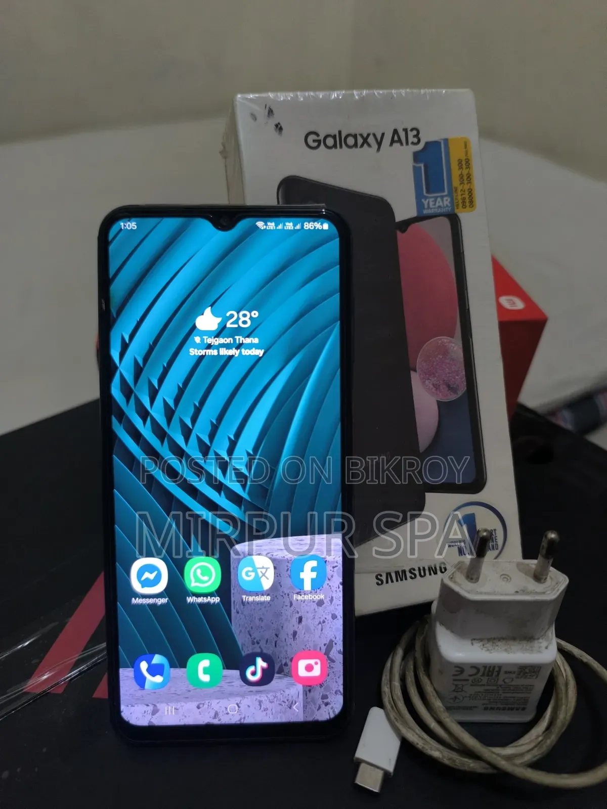 Samsung Galaxy A13 64 GB Black