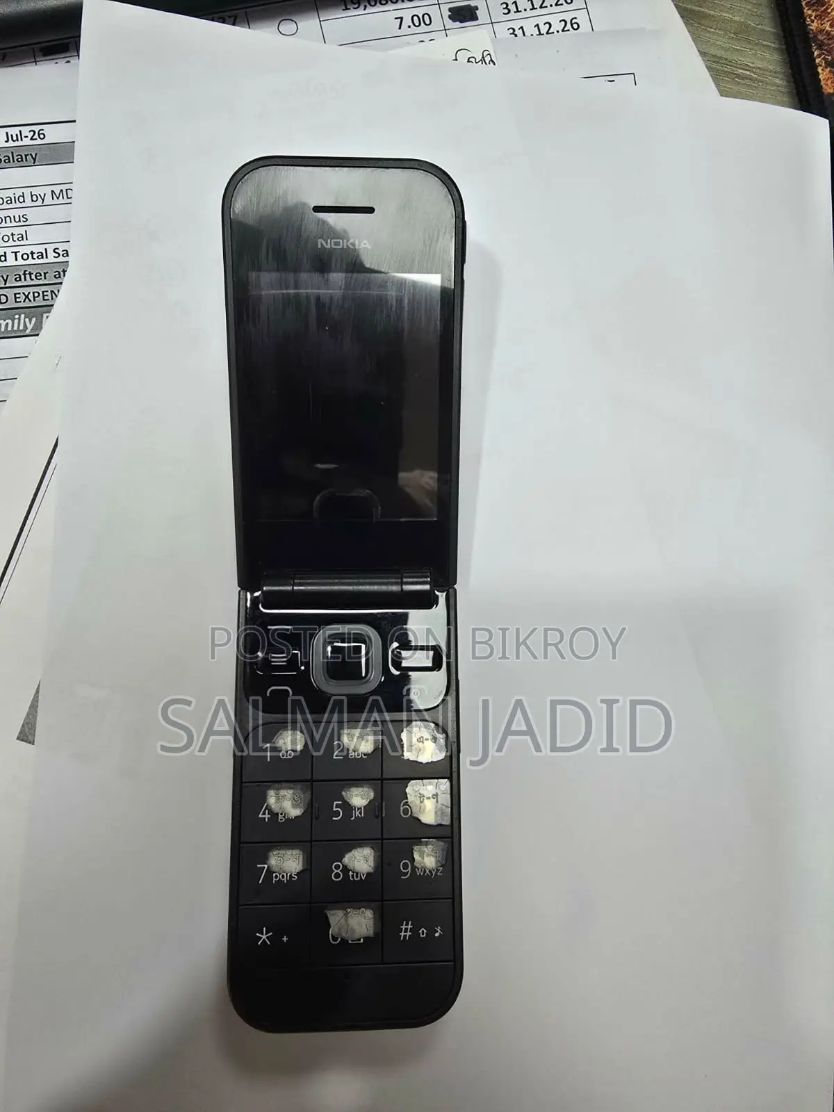 নোকিয়া ২৭২০ ফ্লিপ ৫১২ জিবি ব্ল্যাক