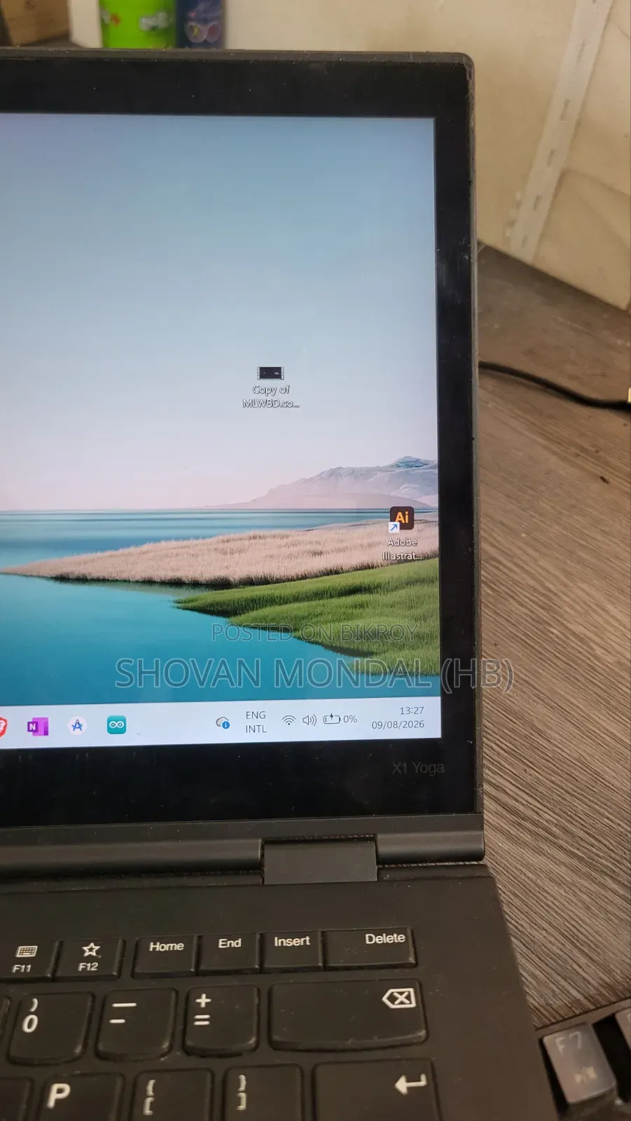 ল্যাপটপ Lenovo ThinkPad X1 Yoga 8GB Intel Core i5 SSD 256GB