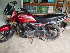 Bajaj Platina 100 2016 Red