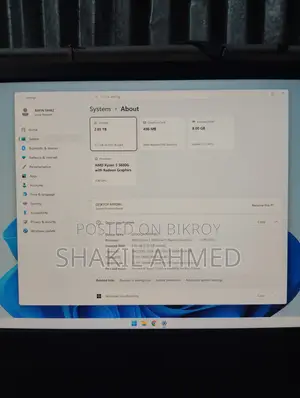 Desktop Computer Asus 8GB AMD Ryzen 5 HDD 2T