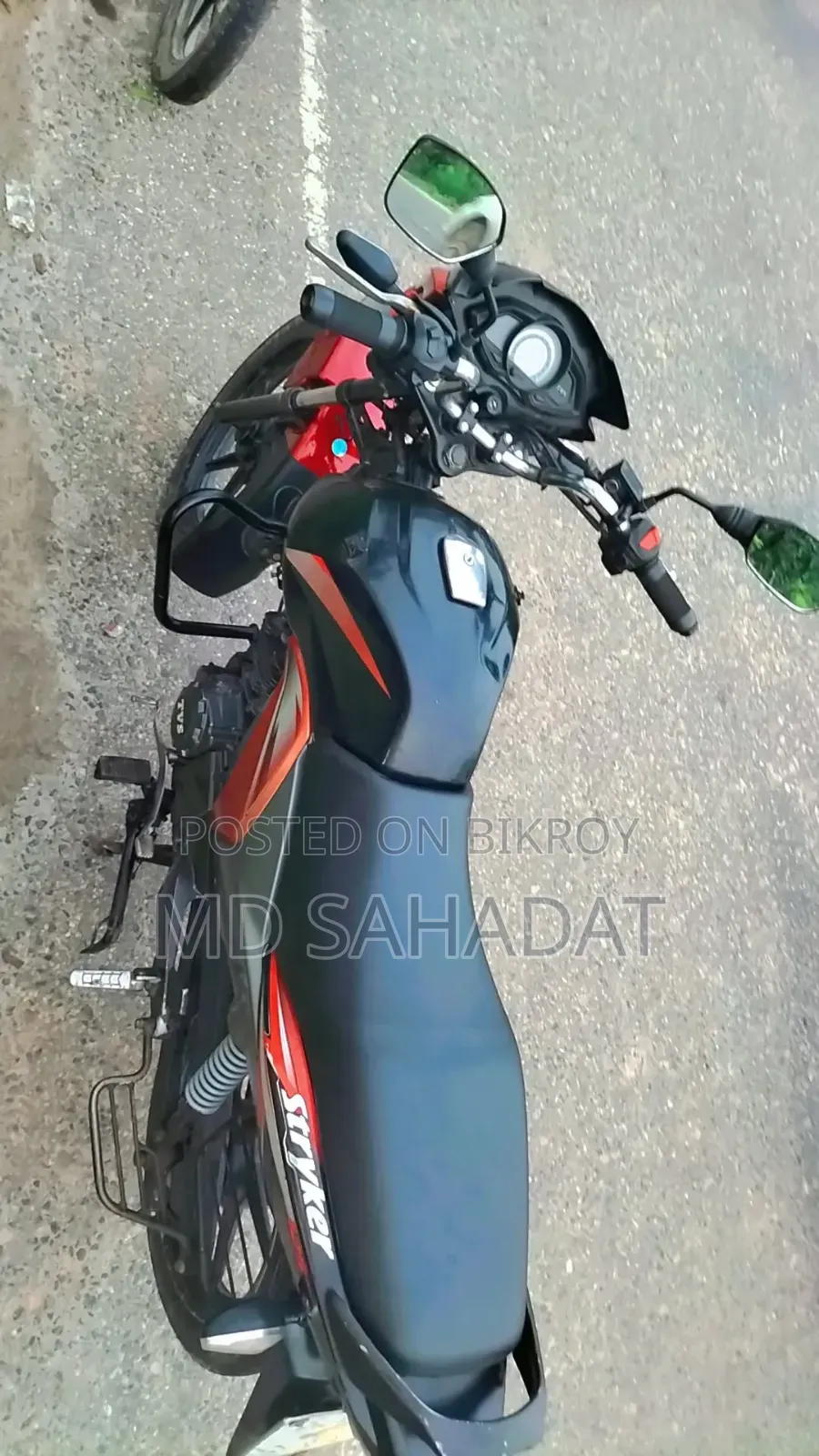 TVS Stryker 125 2018 Red