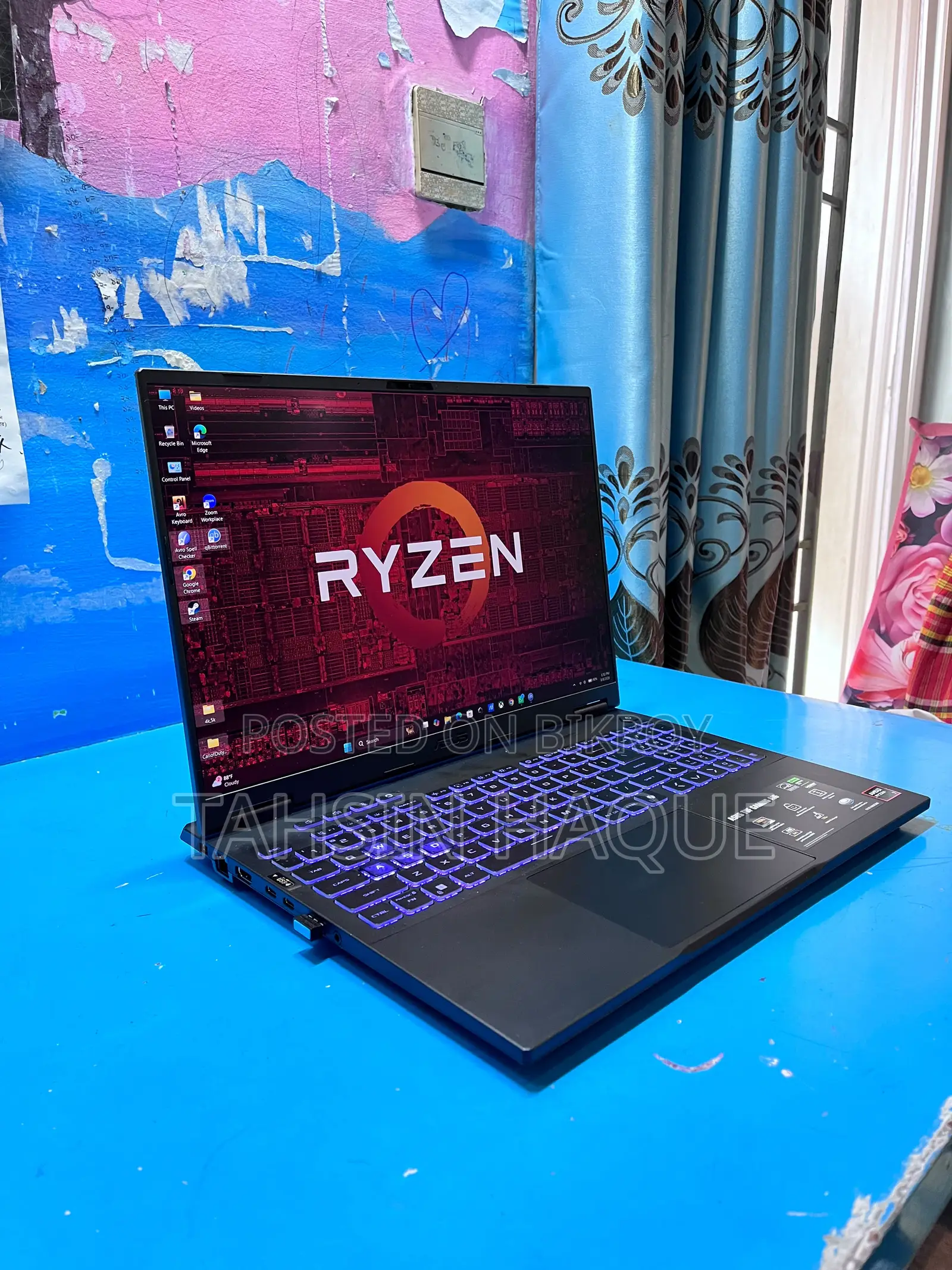 Laptop Asus TUF Gaming A16 16GB AMD Ryzen 7 SSD 512GB
