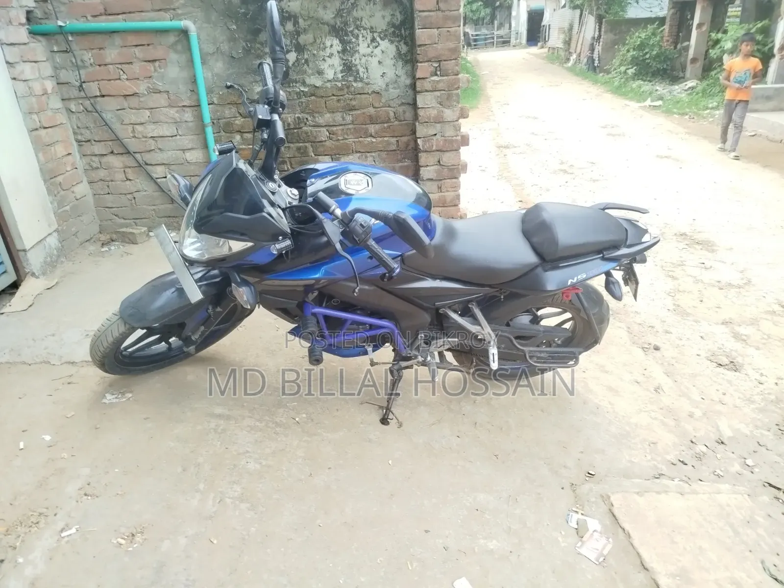 Bajaj Pulsar NS 160 2018 Blue