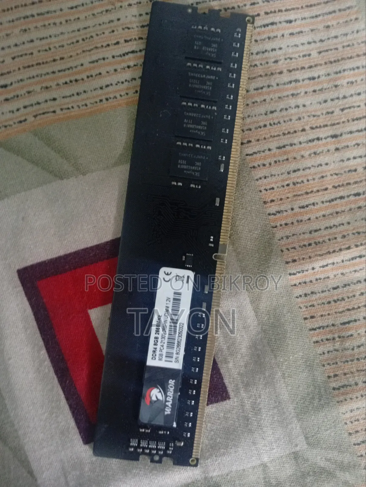 8gb DDR4 2666 MHZ Desktop RAM