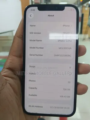 Apple iPhone 12 Pro 128 GB Black