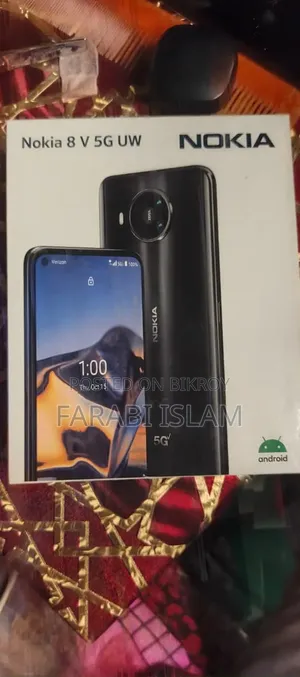 নোকিয়া ৮ ভি ৫জি ইউডব্লিউ ৬৪ জিবি কালো