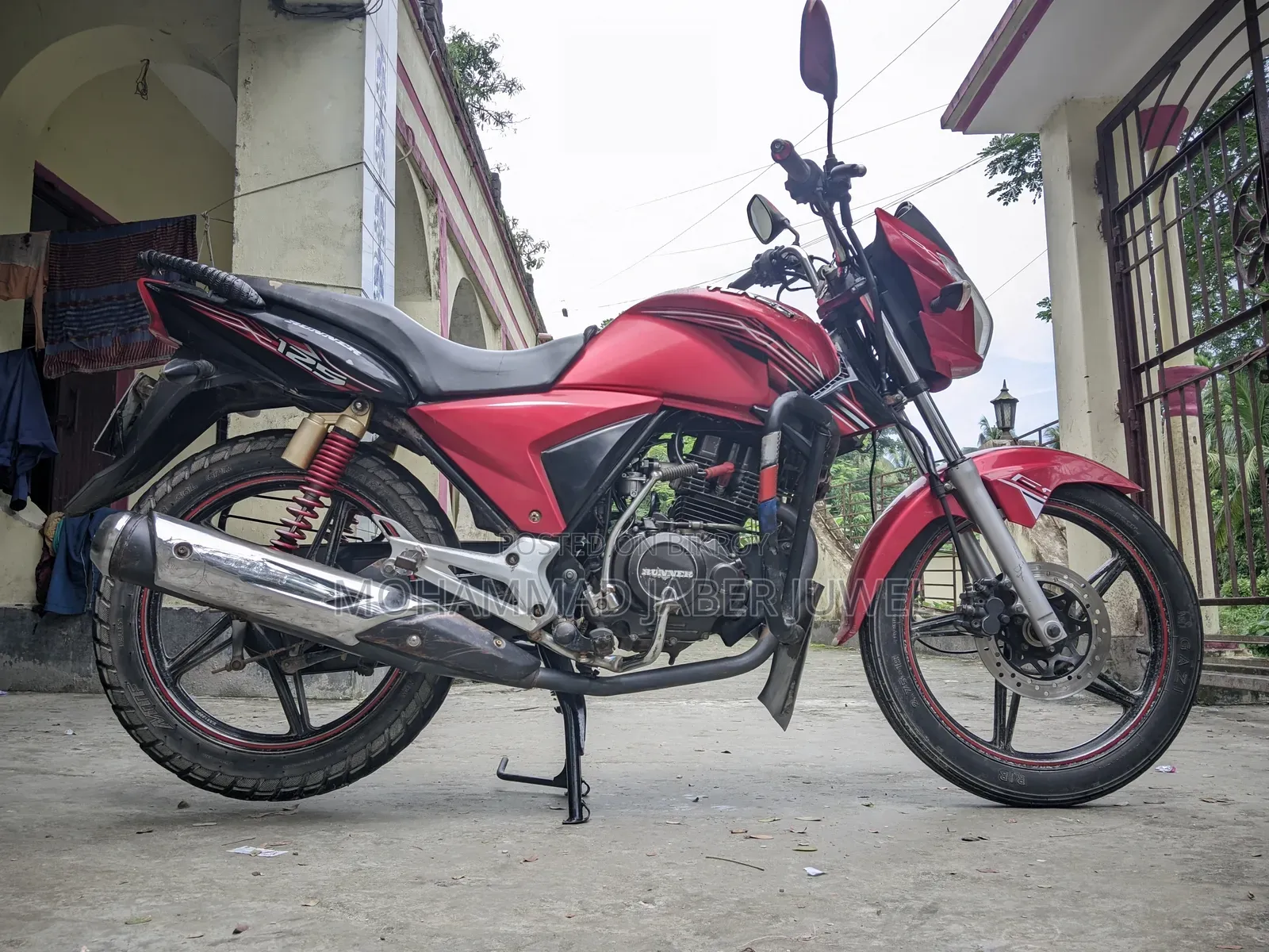Runner Turbo 125 2017 Red