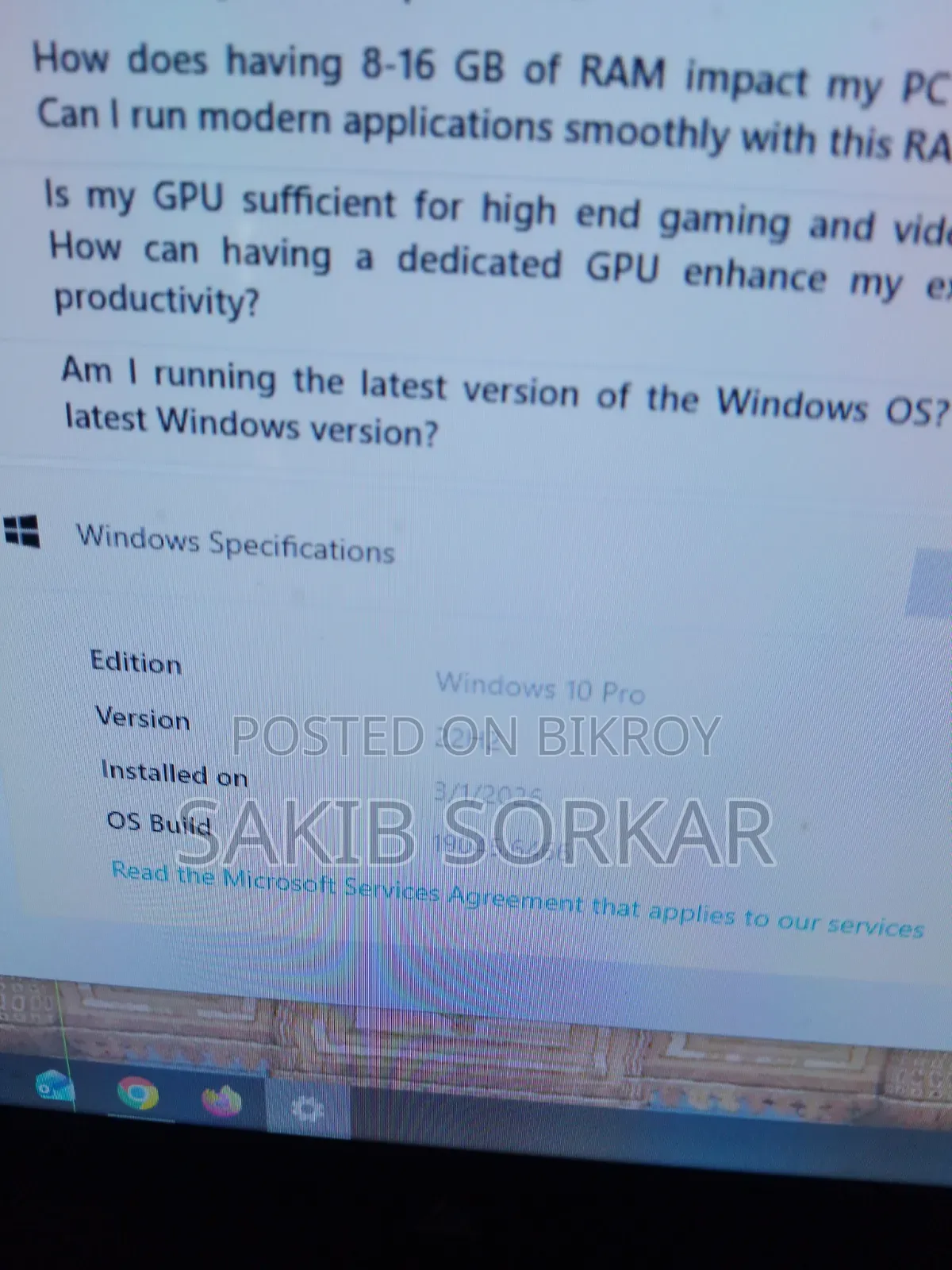 New Desktop Computer 8GB Intel Core I5 SSD 250GB