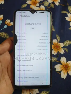 Samsung A10 32 GB Gold