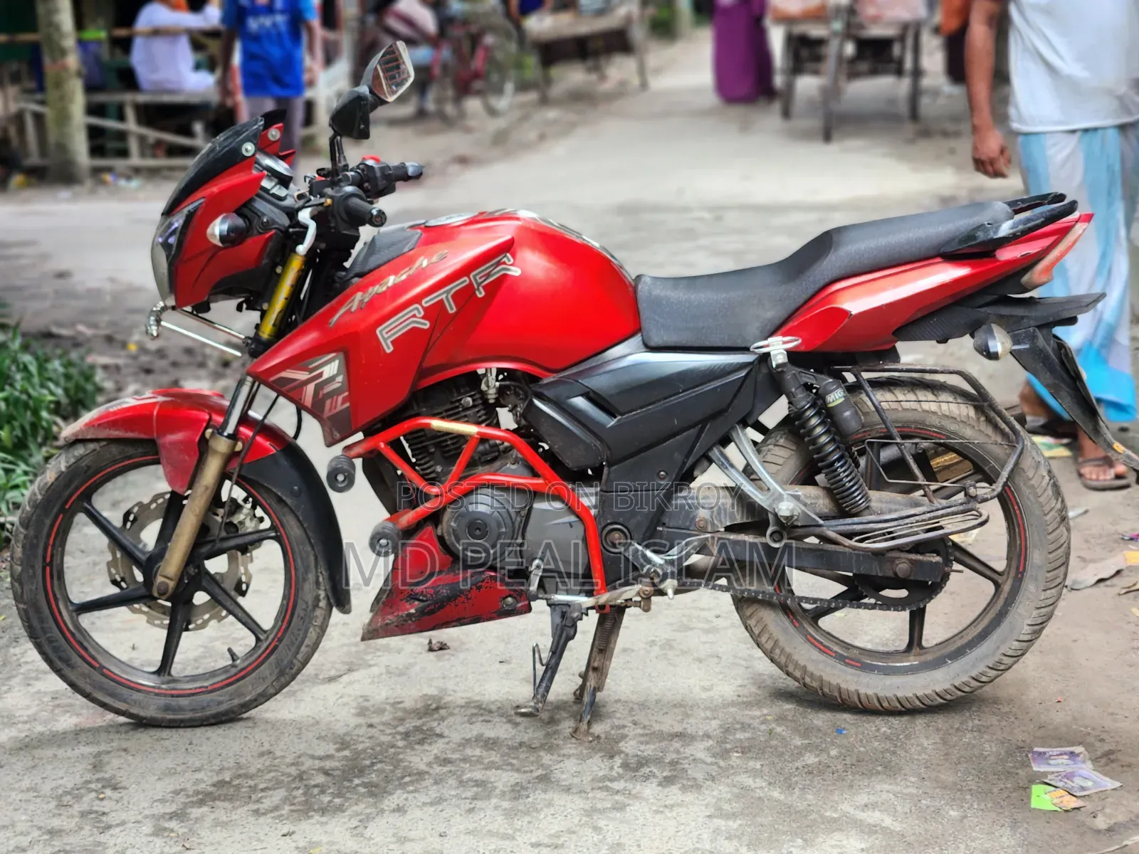 TVS Apache RTR 160 2V 2018 Red