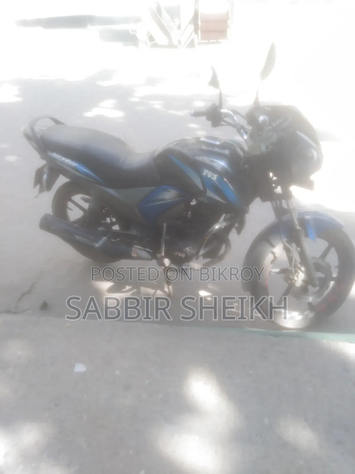 TVS Stryker 125 2017 Blue