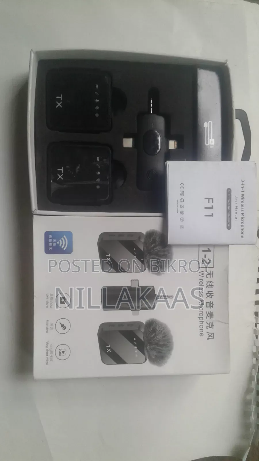 F11-2 Wireless Microphone