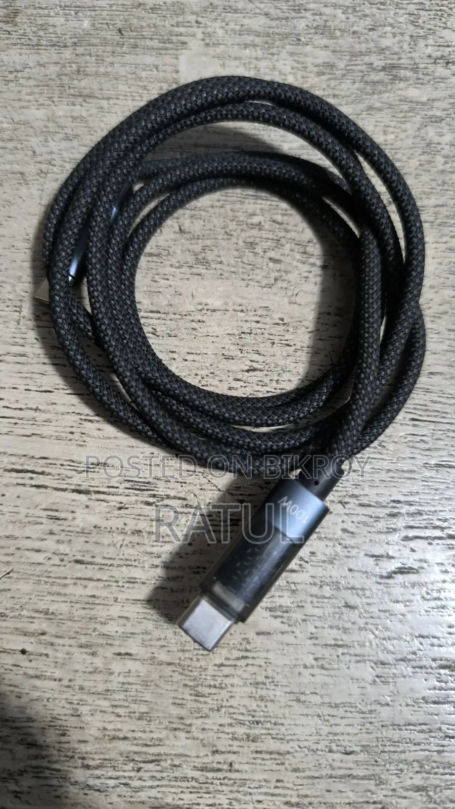 Samsung 25W Original Adapter + Oraimo 100W Fast Cable