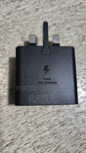 Samsung 25W Original Adapter + Oraimo 100W Fast Cable