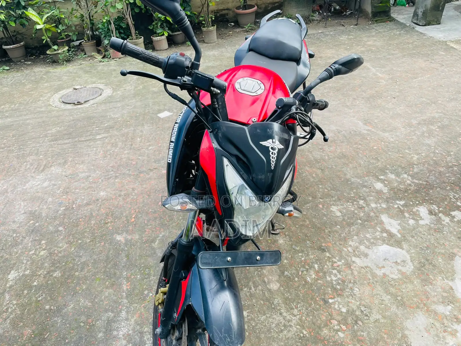 বাজাজ পালসার এনএস ১৬০ ২০২০ লাল