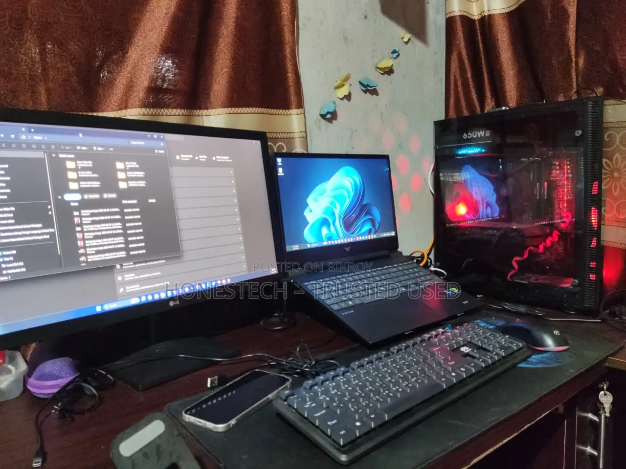 Desktop Computer 16GB AMD Ryzen 7 HDD+SSD 1.5T