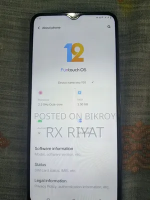Vivo Y01 32 GB Blue