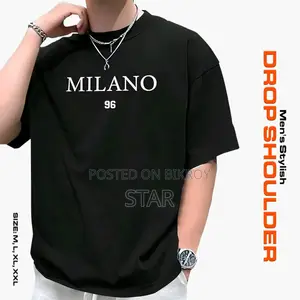 3PCS Milano Drop Shoulder T-Shirt COMBO OFFER