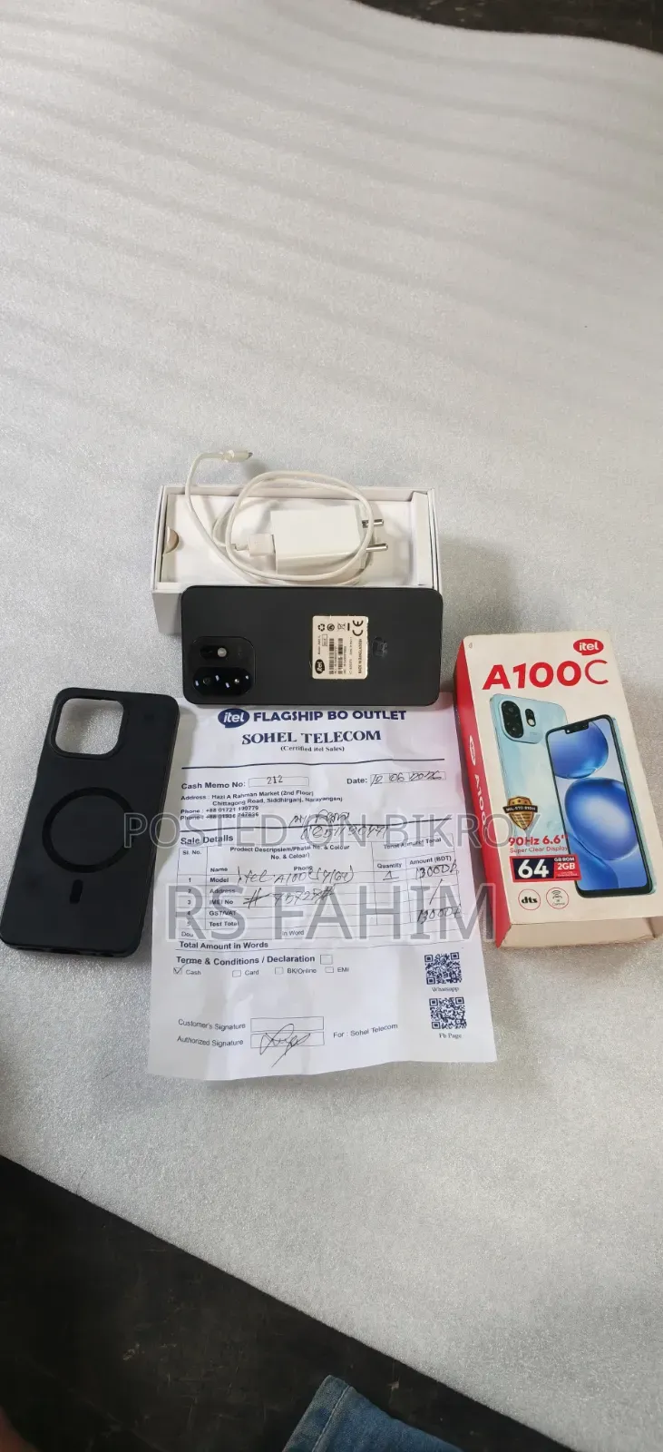 Itel A100C 64 GB Black