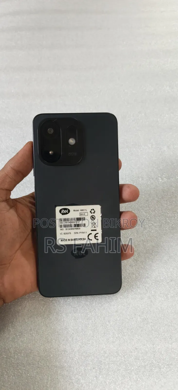 Itel A100C 64 GB Black