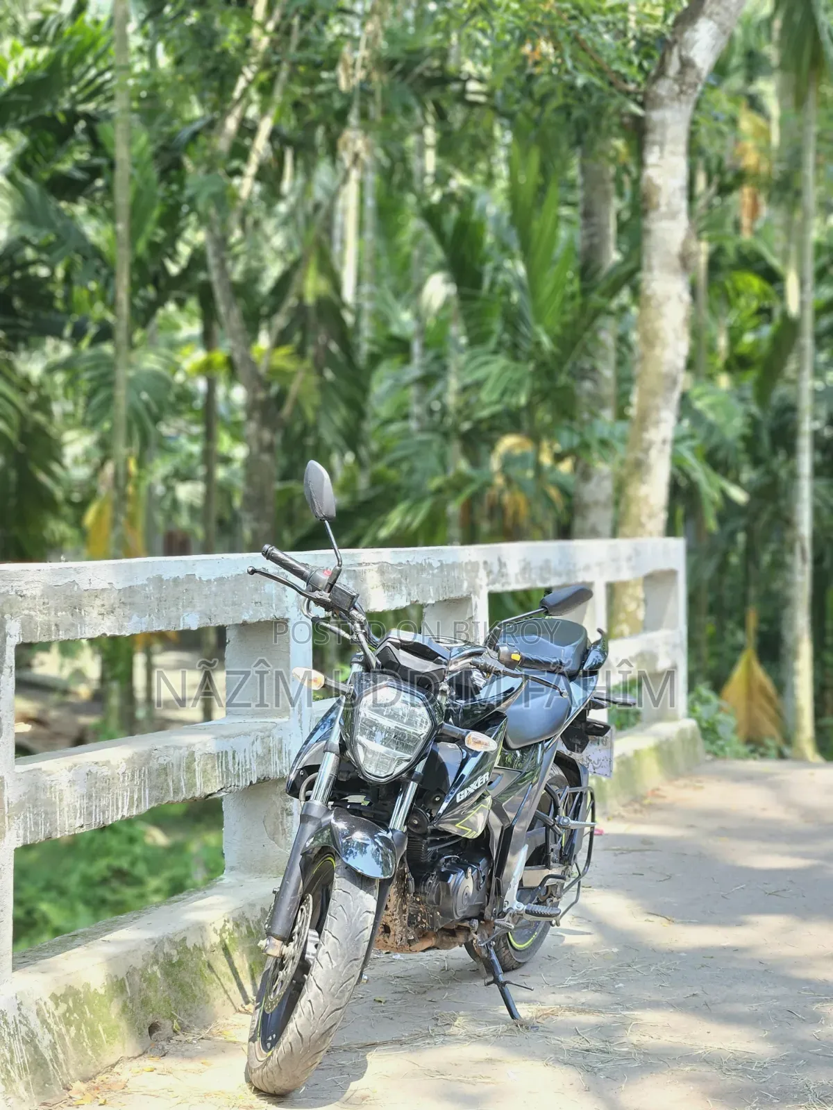 New Suzuki Gixxer 2025 Black