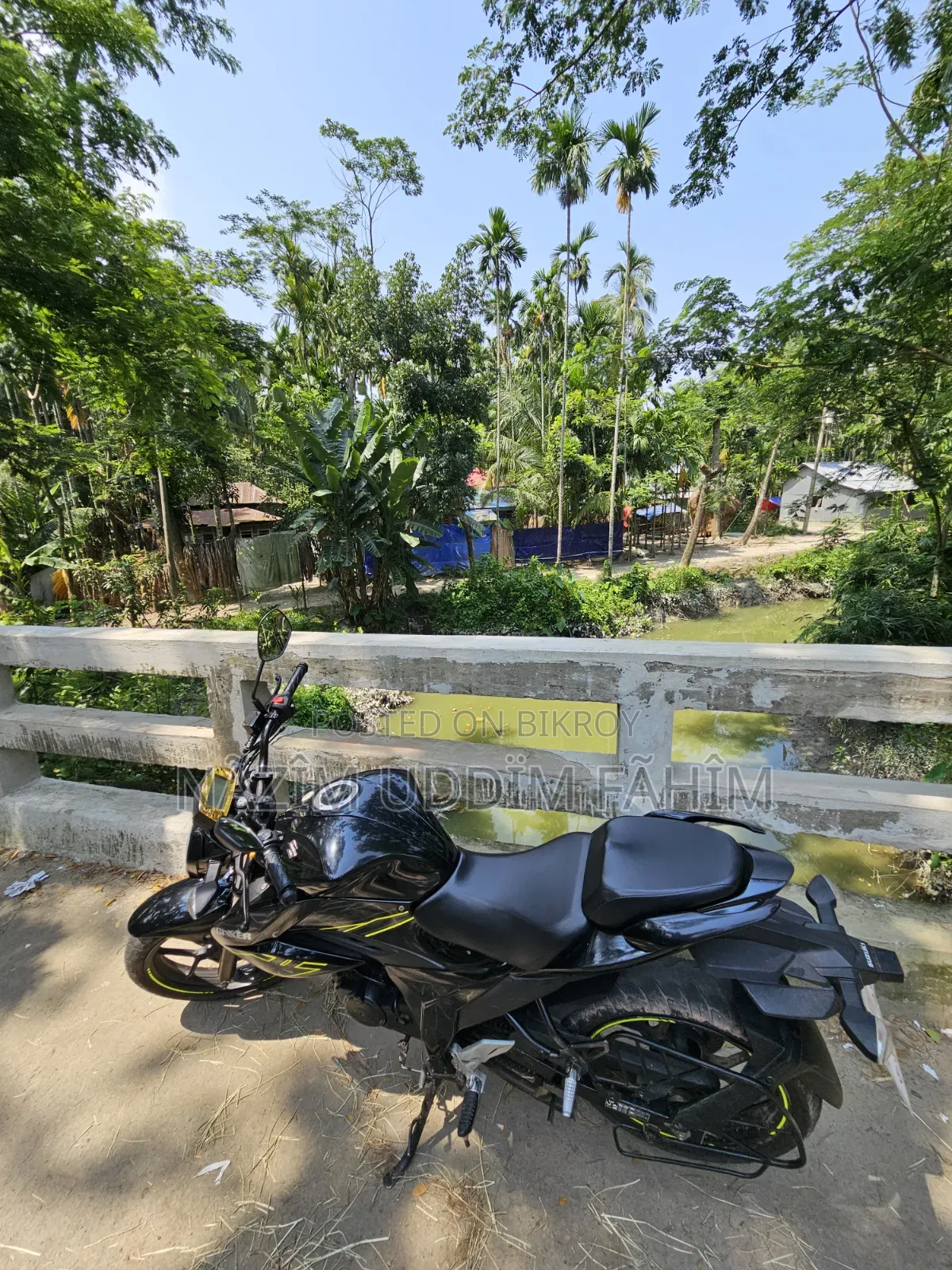 New Suzuki Gixxer 2025 Black