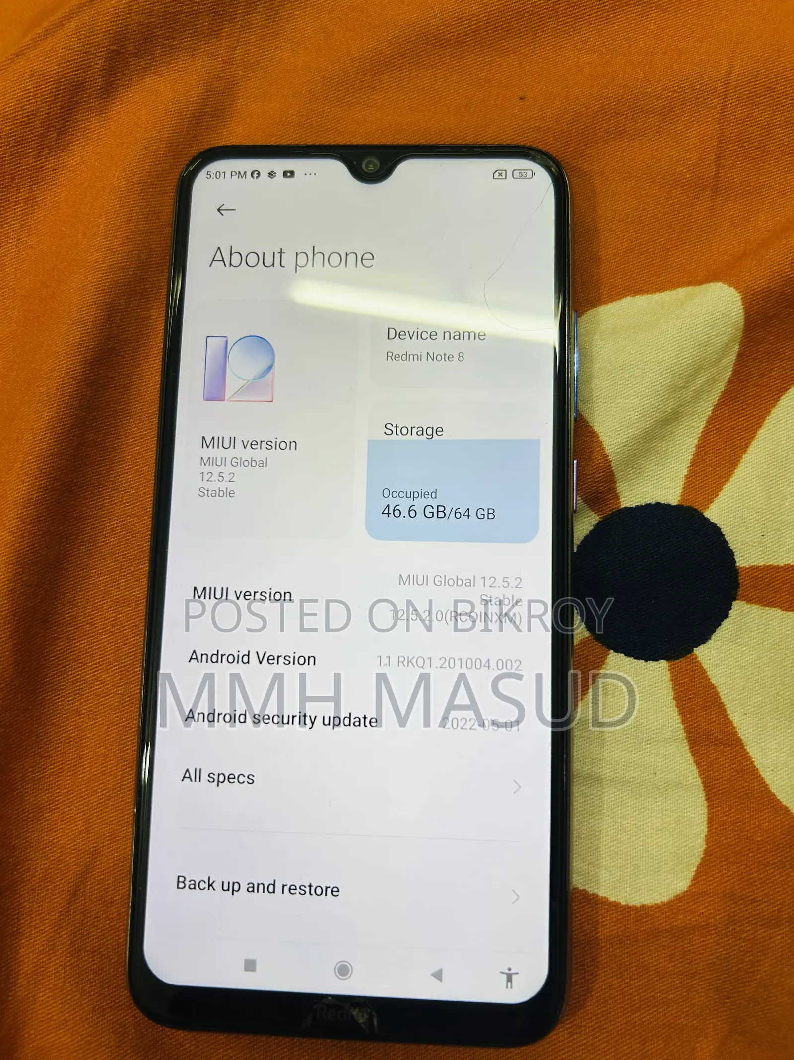 Xiaomi Redmi Note 8 64 GB White