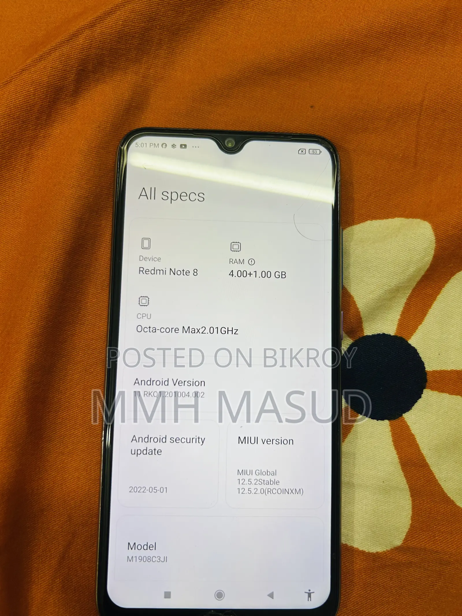 Xiaomi Redmi Note 8 64 GB White