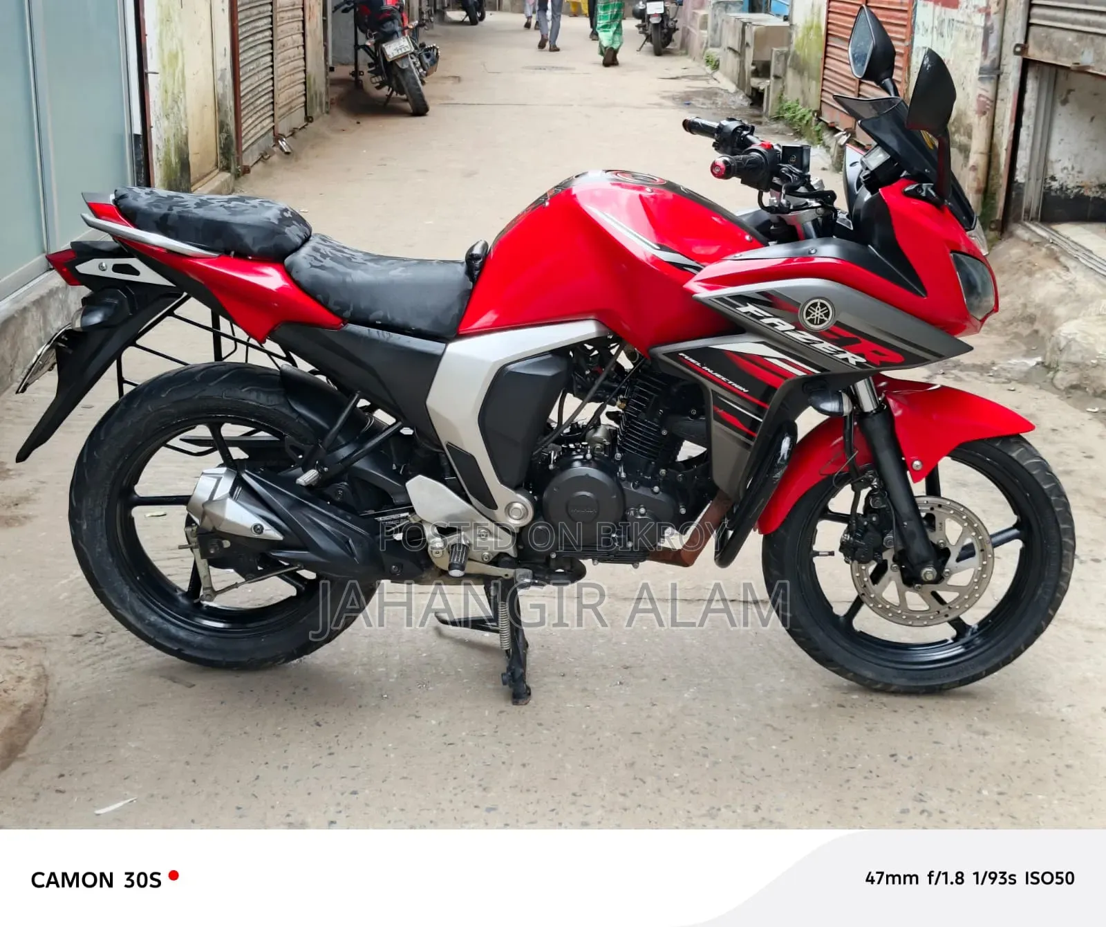 New Yamaha FZS V2 2024 Red