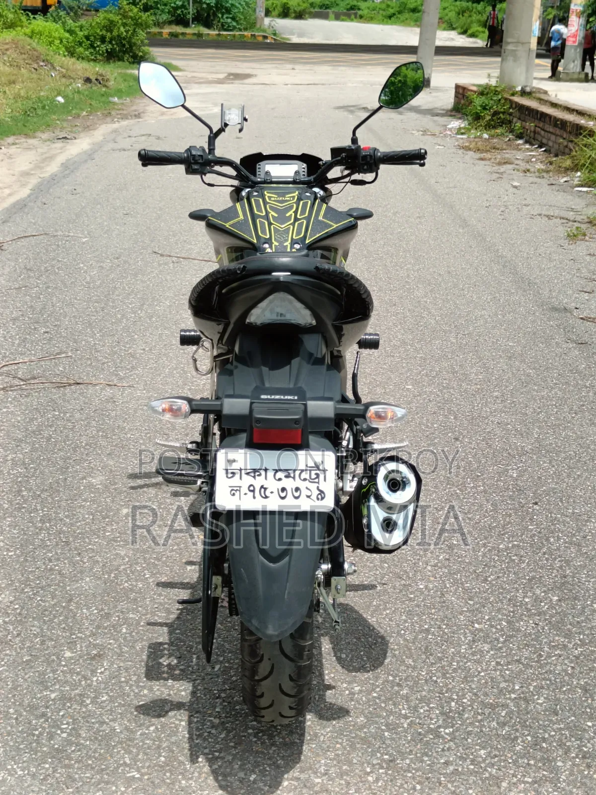 New Suzuki Gixxer 2025 Black
