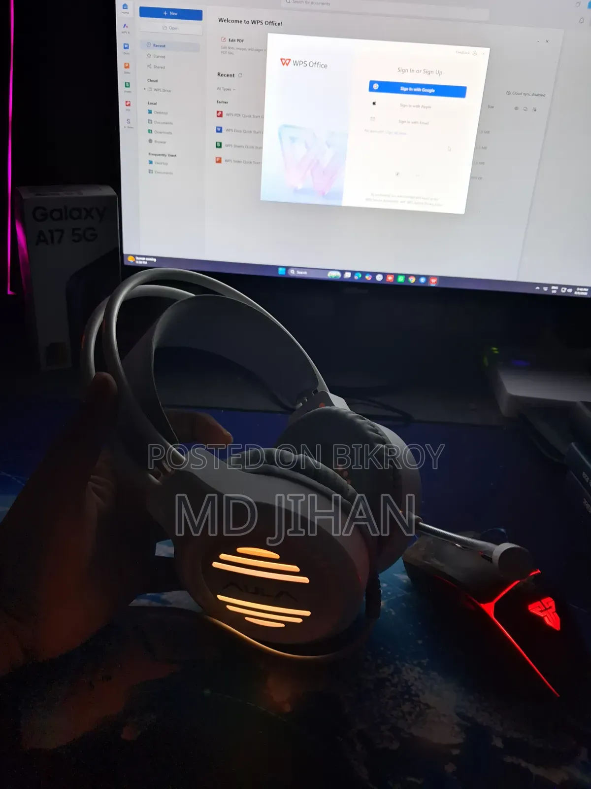 অওলা গেমিং হেড ফোন