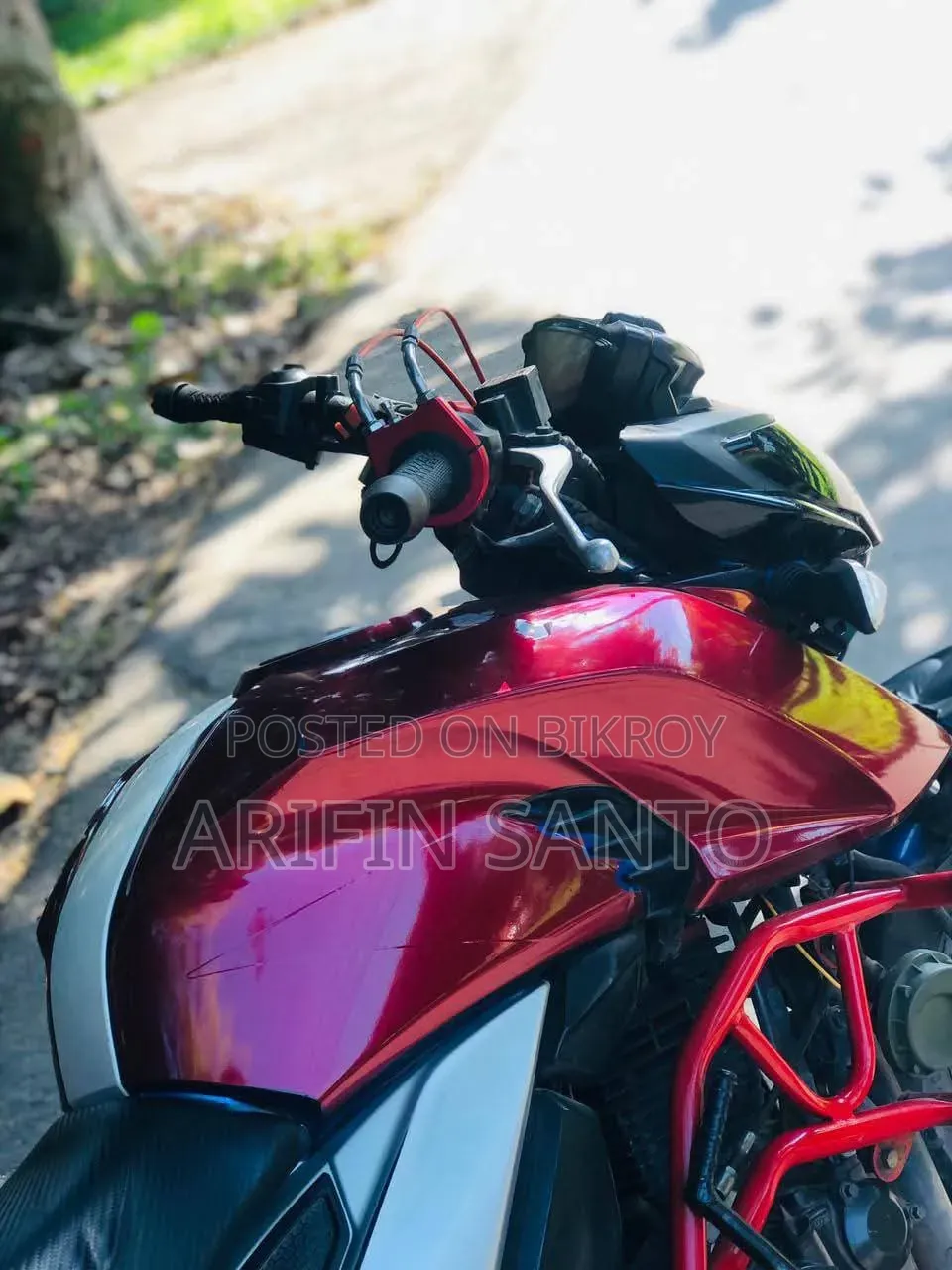 TVS Apache RTR 160 4V 2019 Red