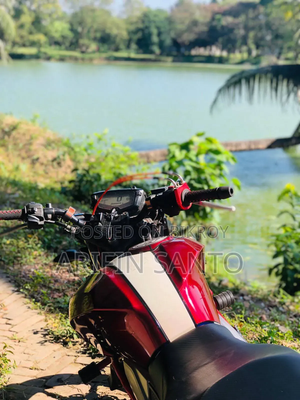 TVS Apache RTR 160 4V 2019 Red