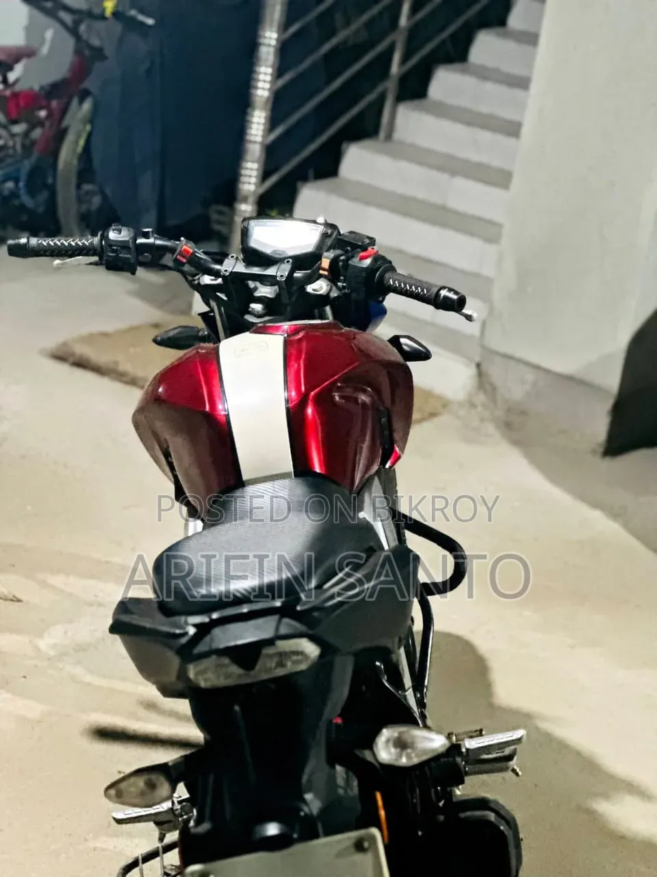 TVS Apache RTR 160 4V 2019 Red